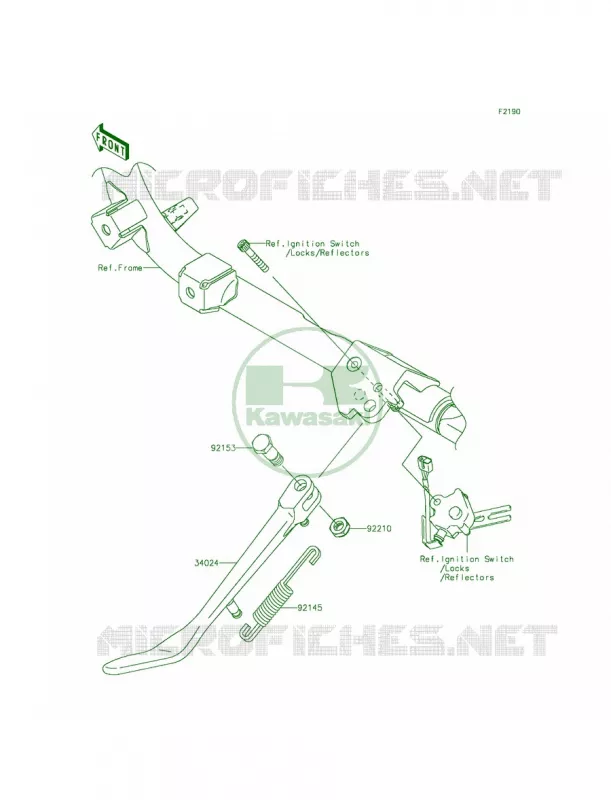 Stands Kawasaki MOTOS 900 2014 Vulcan 900 Classic LT  VN900DEF