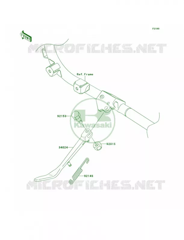Stands Kawasaki MOTOS 1700 2013 Vulcan 1700 Voyager  VN1700ADF