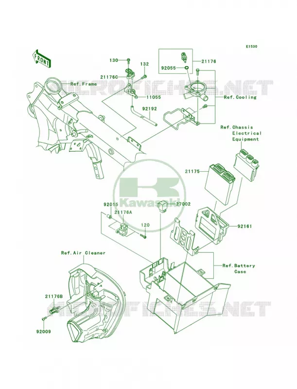 Fuel Injection Kawasaki MOTOS 1700 2012 Vulcan 1700 Vaquero  VN1700JCF