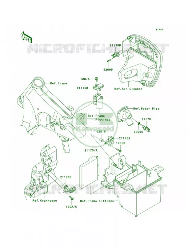 Fuel Injection Kawasaki MOTOS 900 2008 Vulcan 900 Classic  VN900B8F