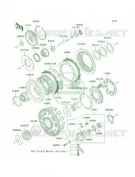 Clutch pour Kawasaki Vulcan 1600 Mean Streak 2008
