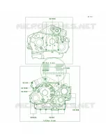 Crankcase Bolt Pattern pour Kawasaki Vulcan 1600 Mean Streak 2008