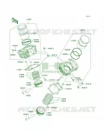 CylinderPistons pour Kawasaki Vulcan 1600 Mean Streak 2008