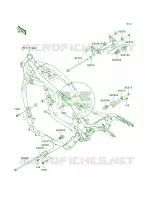 Engine Mount pour Kawasaki Vulcan 1600 Mean Streak 2008