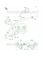 Handlebar pour Kawasaki Vulcan 1600 Mean Streak 2008