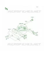 Swingarm pour Kawasaki Vulcan 1600 Mean Streak 2008