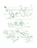 Taillights pour Kawasaki Vulcan 1600 Mean Streak 2008