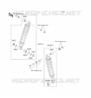 AMORTISSEUR pour Kawasaki KEF300 1996
