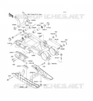 BRAS OSCILLANT pour Kawasaki KEF300 1996