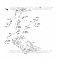 CH&Acirc;SSIS pour Kawasaki KEF300 1996