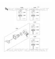 CONTACTEUR pour Kawasaki KEF300 1996
