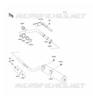 &Eacute;CHAPPEMENT pour Kawasaki KEF300 1996