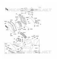 FILTRE A AIR pour Kawasaki KEF300 1996