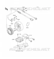 G&Eacute;N&Eacute;RATEUR pour Kawasaki KEF300 1996
