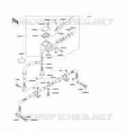 MAITRE CYLINDRE AV pour Kawasaki KEF300 1996