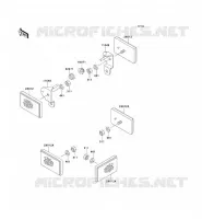 CATADIOPTRES pour Kawasaki KEF300 1996