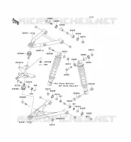 SUSPENSION pour Kawasaki KEF300 1996