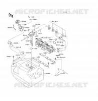 RESERVOIR CARBURANT pour Kawasaki JET SKI 1100 ZXI 2000