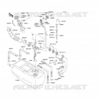 RESERVOIR CARBURANT pour Kawasaki JET SKI 900 STX 2003