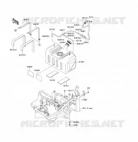 RESERVOIR CARBURANT pour Kawasaki TERYX 750 FI 4X4 LE 2012