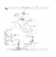 RESERVOIR CARBURANT pour Kawasaki KLX140L 2011