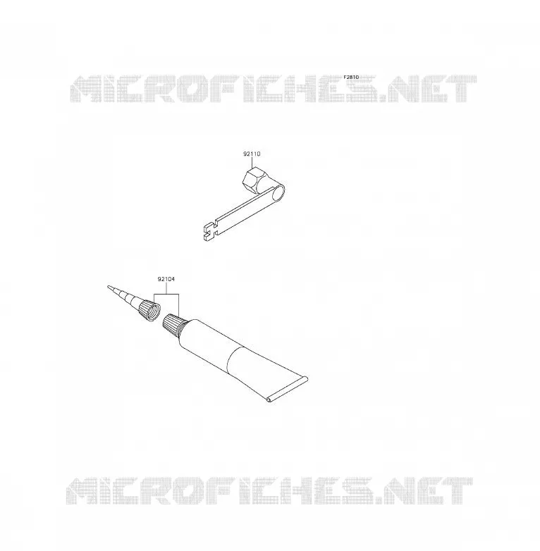 OUTIL UTILISATEUR Kawasaki TOUT-TERRAIN 85 2016 KX85 - KX85 II  KX85DGF