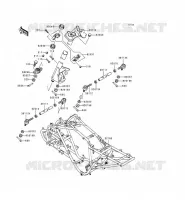 CH&Acirc;SSIS pour Kawasaki KEF300 2000