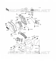 FILTRE A AIR pour Kawasaki KEF300 2000