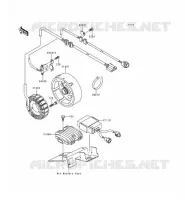 G&Eacute;N&Eacute;RATEUR pour Kawasaki KEF300 2000