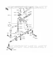 MAITRE CYLINDRE AV pour Kawasaki KEF300 2000