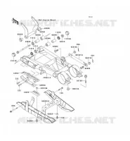 BRAS OSCILLANT pour Kawasaki KFX300 2001