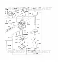 CARBURATEUR pour Kawasaki KFX300 2001