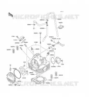 CULASSE pour Kawasaki KFX300 2001
