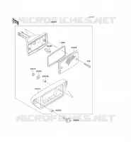 FEUX ARRI&Egrave;RE(S) pour Kawasaki KFX300 2001