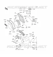 FILTRE A AIR pour Kawasaki KFX300 2001