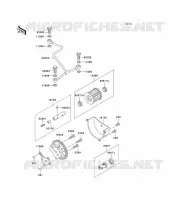 POMPE A HUILE pour Kawasaki KFX300 2001