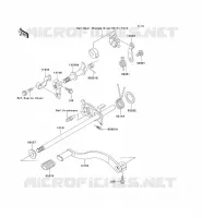 SELECTEUR pour Kawasaki KFX300 2001