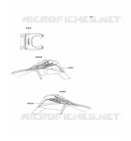 STICKER pour Kawasaki KFX300 2001