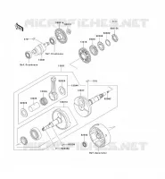 VILEBREQUIN pour Kawasaki KFX300 2001