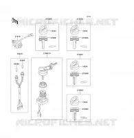 CONTACTEUR pour Kawasaki KLF300 1989