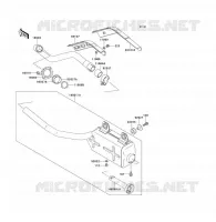 &Eacute;CHAPPEMENT pour Kawasaki KLF300 1989