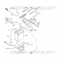 &Eacute;QUIPEMENT ELECTRIQUE pour Kawasaki KLF300 1989