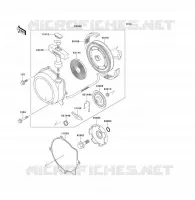 LANCEUR pour Kawasaki KLF300 1989