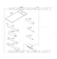 OUTIL pour Kawasaki KLF300 1989