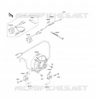 REFROIDISSEMENT pour Kawasaki KLF300 1989
