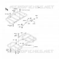 SUPPORT pour Kawasaki KLF300 1989