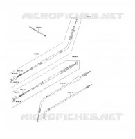 CABLES pour Kawasaki KLF300 1992