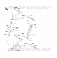 AMORTISSEUR AVANT pour Kawasaki KLF300 1992