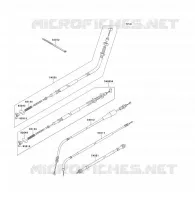 CABLES pour Kawasaki KLF300 1992