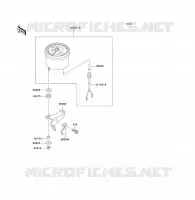COMPTEURS pour Kawasaki KLF300 1992